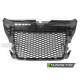 Body kit and visual accessories GRILLE SPORT GLOSSY BLACK PDC fits AUDI A3 08-12 | races-shop.com