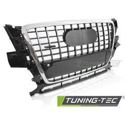 TUNING-TEC grille (Sport S Style) for AUDI Q5 8R 08-12 (for parking sensors), black chrome