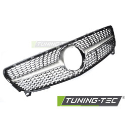 Grille Diamond for MERCEDES W176 15-18 (Silver Chrome)