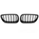Body kit and visual accessories TUNING-TEC grille (Sport Double Bar) for BMW E92 / E93 06-10, matt black | races-shop.com