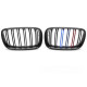 Body kit and visual accessories TUNING-TEC grille (Sport M-Look Double Bar) for BMW X5 E70 07-13 / X6 E71 08-14, glossy black | races-shop.com