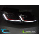 Lighting TUNING-TEC LED headlights (Full LED, DRL, SEQ) for VW GOLF VII 17-19 (LED, without approval), red | races-shop.com