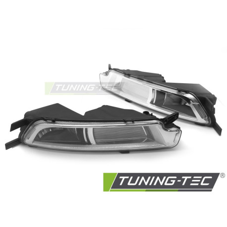 Lighting TUNING-TEC LED daytime running lights for VW PASSAT B8 14-19 Sedan / Variant, clear | races-shop.com