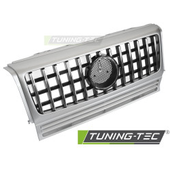 TUNING-TEC grille (Sport) for MERCEDES W463 90-12, silver chrome