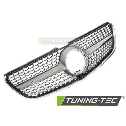 TUNING-TEC grille (Diamond) for MERCEDES V-CLASS W447 14-19, silver chrome