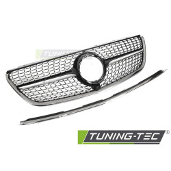 TUNING-TEC grille (Diamond) for MERCEDES VITO W447 14-19, black chrome