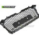 Body kit and visual accessories TUNING-TEC grille (Sport) for AUDI A5 F5 16-18 (for parking sensors), silver chrome, black | races-shop.com