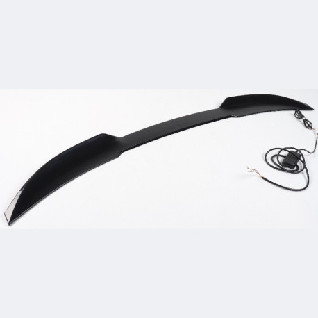 Body kit and visual accessories RACES universal rear spoiler 115cm + LED, black | races-shop.com