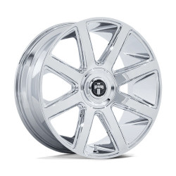 DUB DC273 PULL wheel 24x10 5x115/5x120 74.1 ET15, Chrome