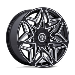 DUB DC274 ANOMALY wheel 24x9 5x115/5x120 74.1 ET38, Gloss black