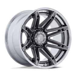 Fuel FC401 BRAWL wheel 22x10 6x139.7 106.1 ET-18, Platinum