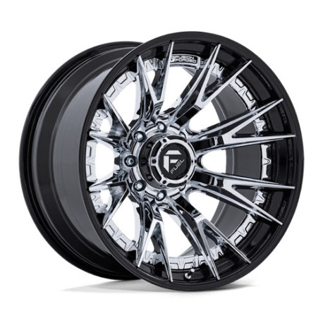 Fuel aluminum wheels Fuel FC402 CATALYST wheel 24x12 8x180 124.2 ET-44, Chrome | races-shop.com
