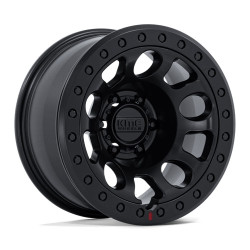 KMC KM241 E25 BEADLOCK wheel 17x9 6x139.7 108 ET1, Black