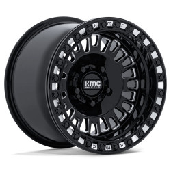 KMC Powersports KS242 AZTEC BEADLOCK wheel 15x10 5x114.3 72.56 ET0, Gloss black