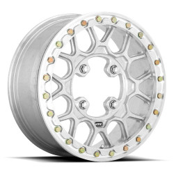 KMC Powersports KS435 GRENADE FORGED BEADL wheel 15x6 4x156 119.1 ET38, Silver