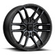 MSA aluminum wheels MSA Offroad Wheels M43 FANG wheel 20x7 4x137 112.1 ET10, Satin black | races-shop.com