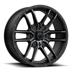 MSA Offroad Wheels M43 FANG wheel 20x7 4x137 112.1 ET10, Satin black