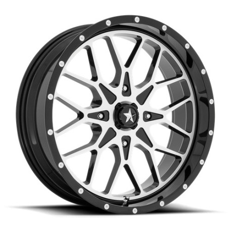 MSA aluminum wheels MSA Offroad Wheels M45 PORTAL wheel 20x7 4x110 86 ET0, Gloss black | races-shop.com