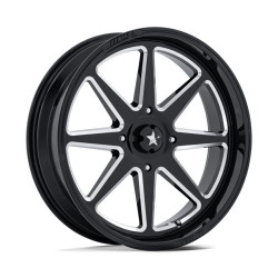 MSA Offroad Wheels M54 SPARK wheel 22x7 4x156 115.1 ET0, Gloss black