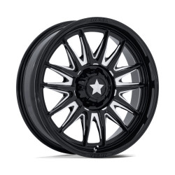 MSA Offroad Wheels M55 COMMANDER wheel 22x7 4x137/4x156 110.1 ET0, Gloss black