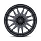 MSA aluminum wheels MSA Offroad Wheels M55 COMMANDER wheel 24x7 4x137/4x156 110.1 ET0, Matte gunmetal | races-shop.com