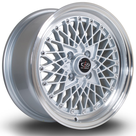 Rota aluminium wheels Rota OSMesh wheel 15X7 4X100 67,1 ET30, Silver | races-shop.com