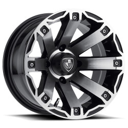 Fairway Alloys FA143 RAGE UTV wheel 12x7 4x101.6 70.7 ET-47, Gloss black