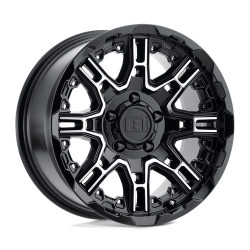 Level 8 SLINGSHOT wheel 22x11.5 5x127 71.5 ET-44, Gloss black