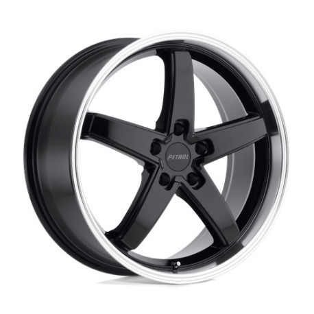 Petrol aluminum wheels Petrol P1B wheel 17x8 5x114.3 76.1 ET40, Gloss black | races-shop.com