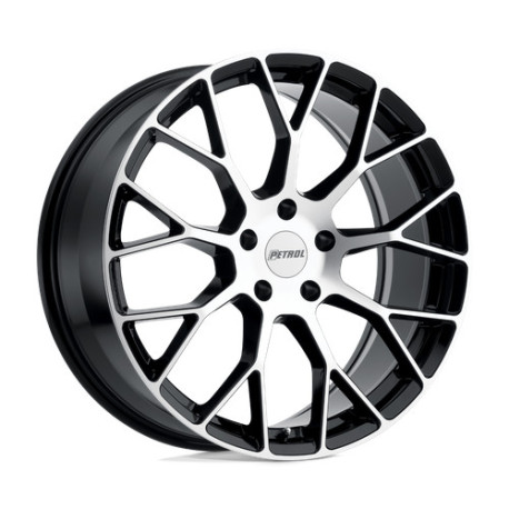 Petrol aluminum wheels Petrol P2B wheel 17x8 5x120 76.1 ET35, Gloss black | races-shop.com