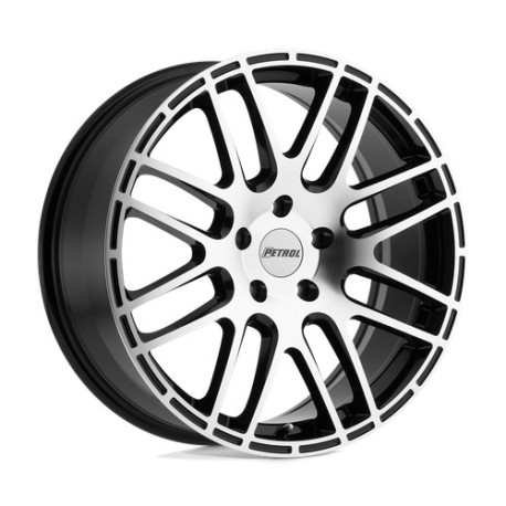 Petrol aluminum wheels Petrol P6A wheel 17x7.5 5x114.3 76.1 ET40, Gloss black | races-shop.com