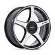 Petrol aluminum wheels Petrol PE003 P2E wheel 17x8 5x108/5x114.3 72.56 ET40, Gloss black | races-shop.com