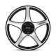 Petrol aluminum wheels Petrol PE003 P2E wheel 17x8 5x108/5x114.3 72.56 ET40, Gloss black | races-shop.com