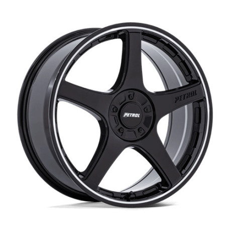 Petrol aluminum wheels Petrol PE003 P2E wheel 17x8 5x110/5x115 72.56 ET40, Gloss black | races-shop.com