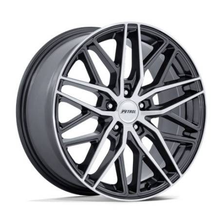 Petrol aluminum wheels Petrol PE004 P3E wheel 20x8.5 5x120 74.1 ET35, Gloss gunmetal brs | races-shop.com