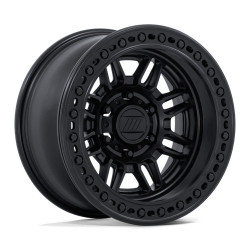 Pro Comp Alloys PA208 EQUALIZER BL wheel 17x9 8x180 124.2 ET-12, Black