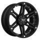 Tuff aluminum wheels Tuff T01 wheel 18x9 6x139.7 106.1 ET10, Flat black | races-shop.com