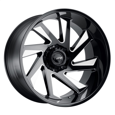 Tuff aluminum wheels Tuff T1B wheel 24x14 8x170 125.1 ET-72, Gloss black | races-shop.com