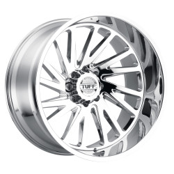 Tuff T2A wheel 24x14 8x180 125.1 ET-72, Chrome