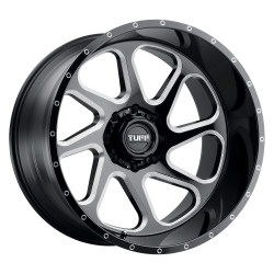 Tuff T2B wheel 22x12 5x127 71.5 ET-45, Gloss black
