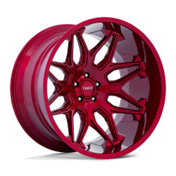 Tuff T3B wheel 20x12 5x127 71.5 ET-45, Candy red