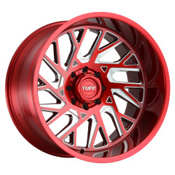 Tuff T4B wheel 20x12 8x170 125.1 ET-45, Candy red