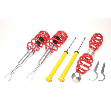 Height adjustable suspension - Coilovers Coilover kit TA-TECHNIX for Audi A6 saloon 4F/C6 2004-2011 | races-shop.com