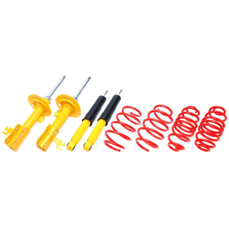 Sport suspension with fixed reduction TA-TECHNIX sport suspension kit for Saab 9-3 YS3F 03+ (max. front 1125kg), 45/35mm | races-shop.com