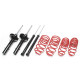 Sport suspension with fixed reduction TA-TECHNIX sport suspension kit for Toyota Corolla E12 02-07 (max. front 900kg), 45/35mm | races-shop.com