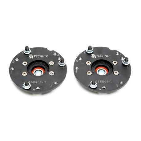 Camber Plates TA-TECHNIX lowering strut top mount set for BMW 1er E81/E87/E82/E88, front axle | races-shop.com