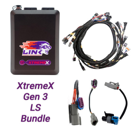 Standalone ecu, display and accessories Link Gen3 LS Drive-By-Wire Bundle: G4X XtremeX ECU + LS Engine Harness bundle | races-shop.com