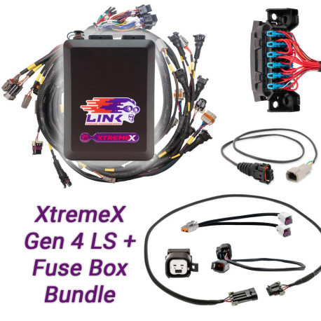 Standalone ecu, display and accessories Link Gen4 LS Drive-By-Wire & Fuse Box Bundle: G4X XtremeX ECU + LS Engine Harness bundle | races-shop.com