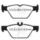 EBC brakes Rear Pads EBC Greenstuff 2000 Sport DP22257 | races-shop.com