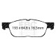 EBC brakes Front Pads EBC Greenstuff 2000 Sport DP22383 | races-shop.com
